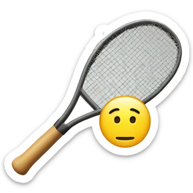 Racket, Ticket and A Genius sticker