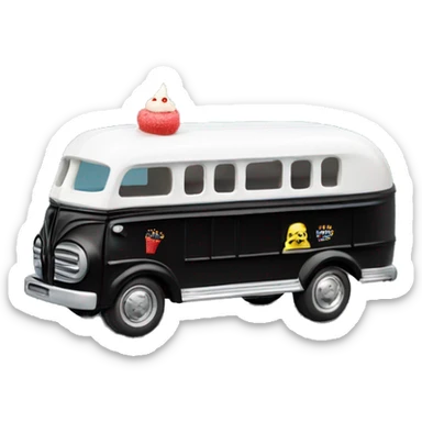 Darth Vader’s Matchbox ice cream  bus 1956 ford sticker
