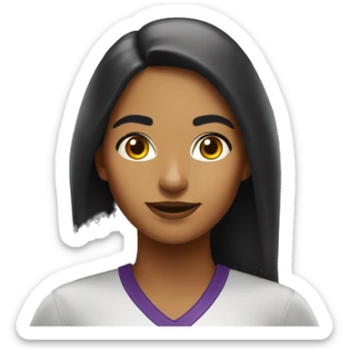 Young Taco Bell worker girl sticker