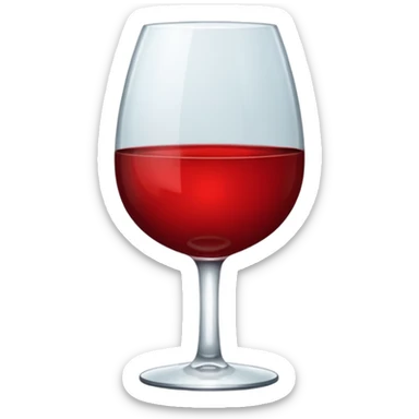 Verre de vin qui se casse  sticker