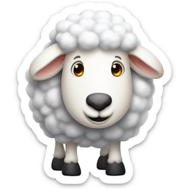 Smiling Sheep is showing a pharmacy box sticker