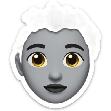 goth with best make up and big torso sticker