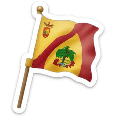 sicilian flag sticker