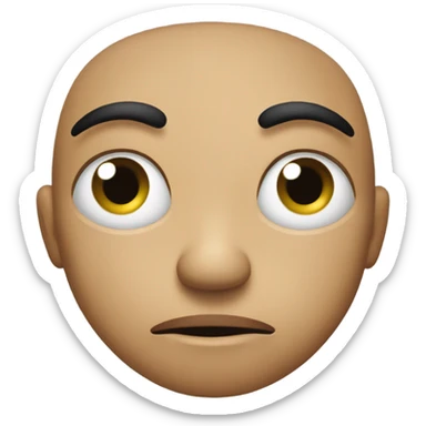 Nervous and anxious  sticker