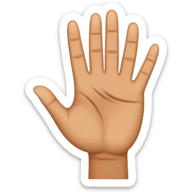 Hand emoji West side in sign language  sticker
