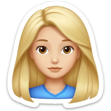 Hair and skin beauty with biotin, zinc and vitamins. sticker