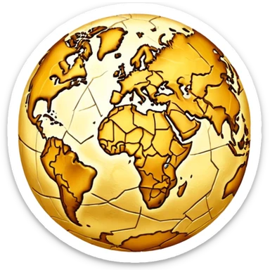 golden earthgolden earth sticker