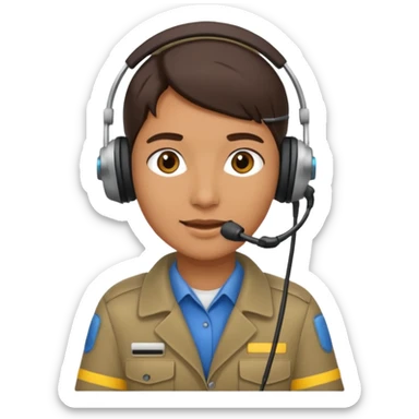 radio operator sticker