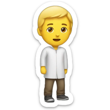 someone who hit someone else sticker