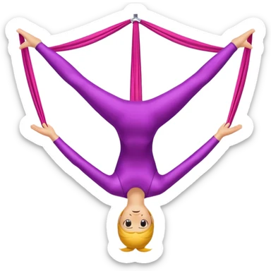 Telas aéreas sticker