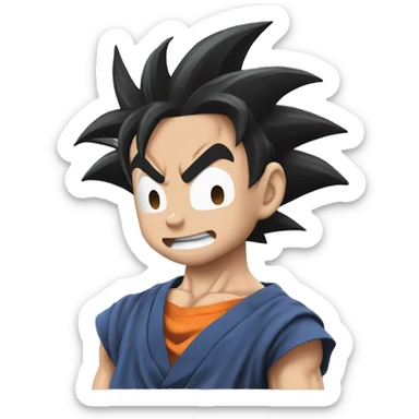 Goku Black Clap sticker