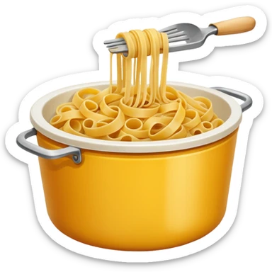 pasta in container sticker