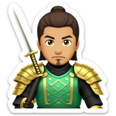 Samurai Guardian sticker
