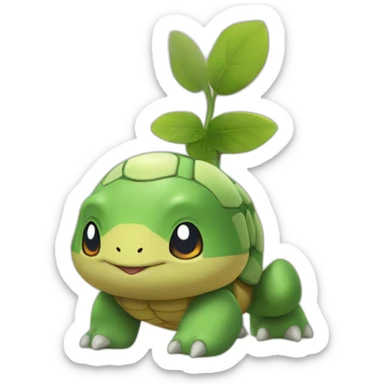 turtwig pokémon sticker