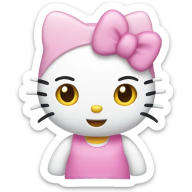 Hello kitty sticker