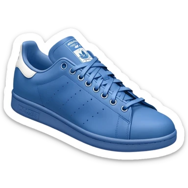blue adidas Stan Smith shoes sticker