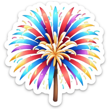fireworks sticker