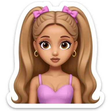 ariana grande as pretty bratz baddie sticker