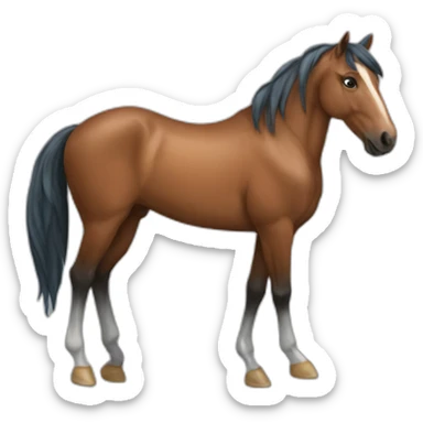 caballo de mar sticker
