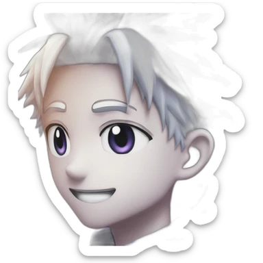 Killua hunter x hunter sticker