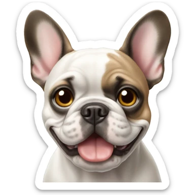 French bulldog  sticker