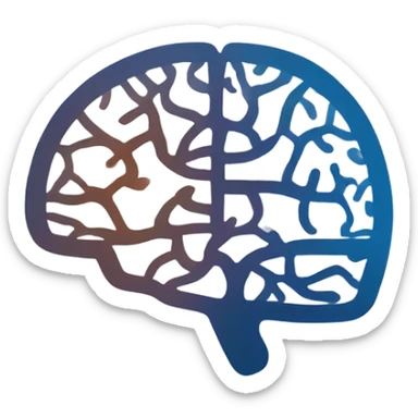 Psychology icon sticker