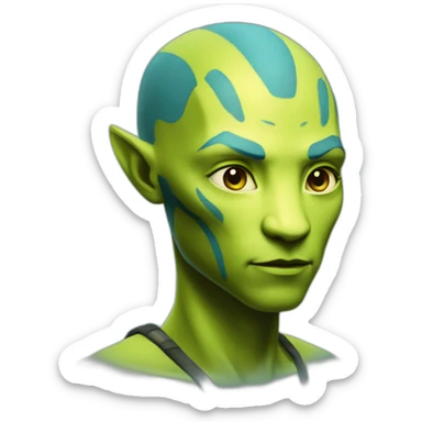 avatar Na'vi sticker