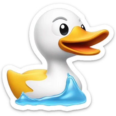 ishowspeed make a melting thing with he's duck (but u it's word i) a funny thing sticker
