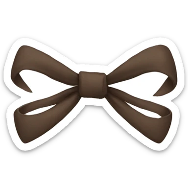 A bow sticker