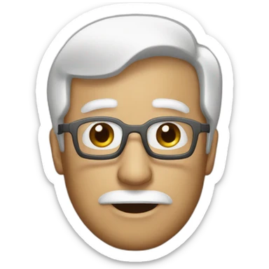 kernel sanders sticker
