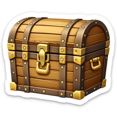 Treasure chest mimic sticker