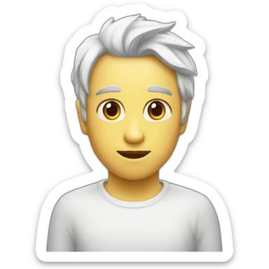 Cœur avec un D dedant sticker