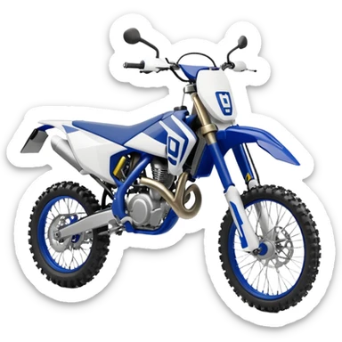 Husqvarna dirtbike sticker
