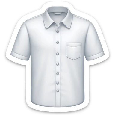 Shirt collar sticker