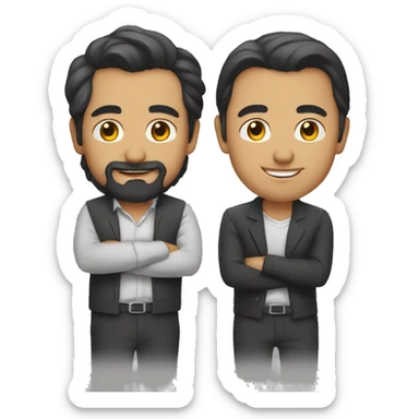 HEİJAN AND MUTİ  sticker