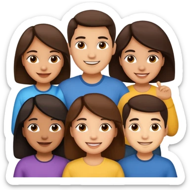 capacity building hispanic people  sticker