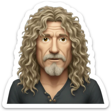 Robert Plant sticker