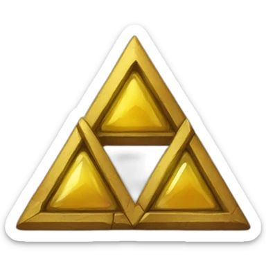 Triforce Zelda  sticker