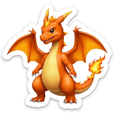 Pokemon drakaufeu sticker