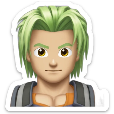 Gotrunks from dbz sticker