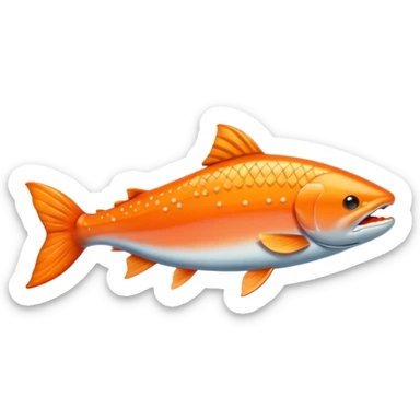 Salmon sticker