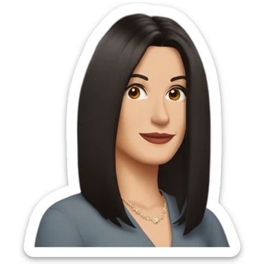 Monica geller sticker