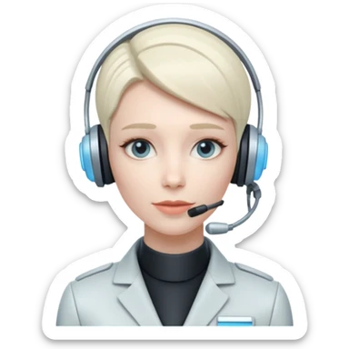 AI Customer Service Agent sticker