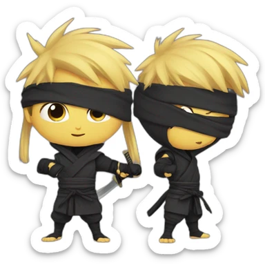 Ninja kidz sticker
