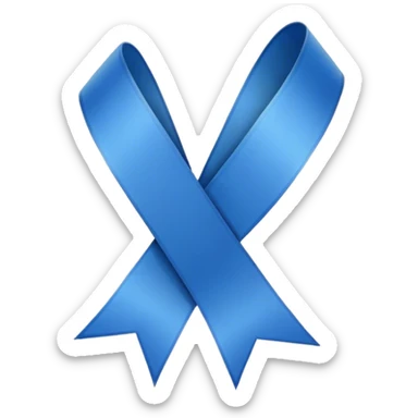 Blaue Schleife 🎀  sticker