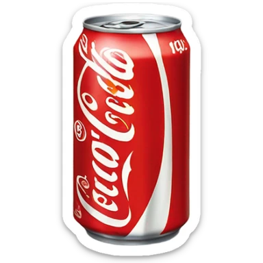 Coca Cola vanilla sticker
