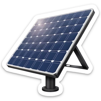 solar panel sticker