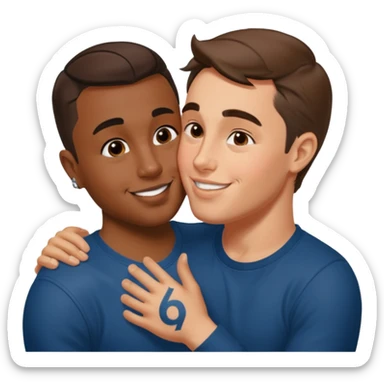 Charlie kirk kissingp diddy with tatoo 67 sticker