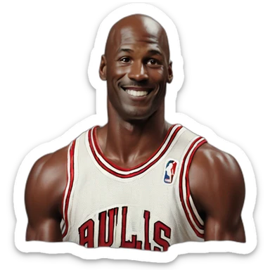 Michael jordan sticker