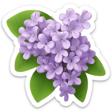 Lilac  sticker